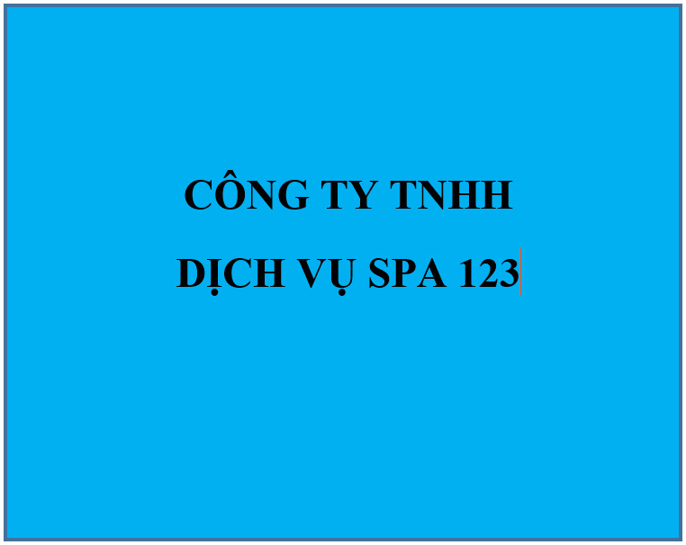 CÔNG TY TNHH DỊCH VỤ SPA 123